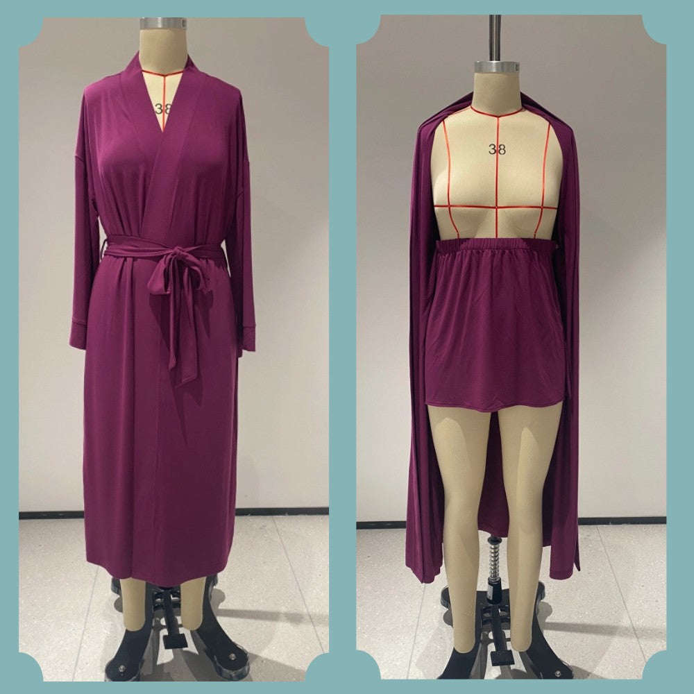 dayfox Modal Robe and Pant set